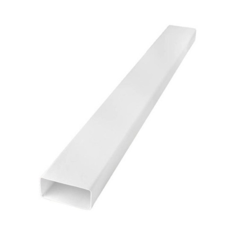 Centurion 110mm x 54mm x 1m Flat Channel Ducting