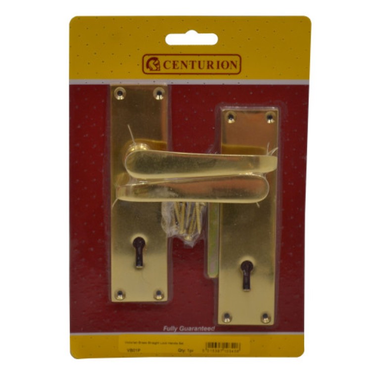 Centurion 140mm Victorian Straight Lever Lock Handle