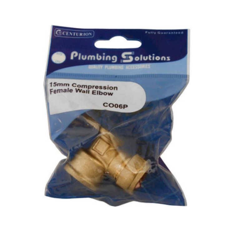 Centurion 15mm Compression Female Wall Elbow