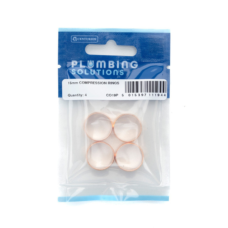 Centurion 15mm Compression Rings (Pack of 4)