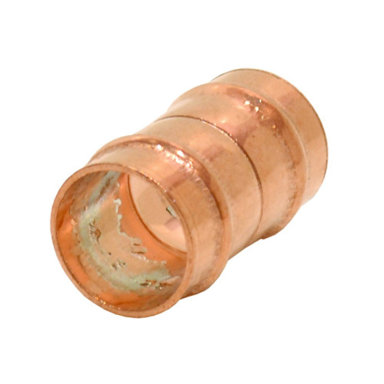 Centurion 15mm Solder Ring Copper Straight Coupling (Pack of 5)