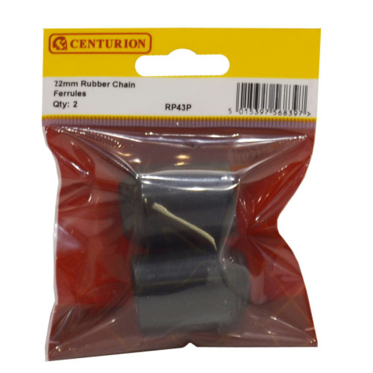Centurion 22mm Rubber Chair Ferrules 2pk