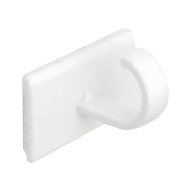 Centurion 30mm x 20mm White Self Adhesive Cup Hooks (Pack of 6)