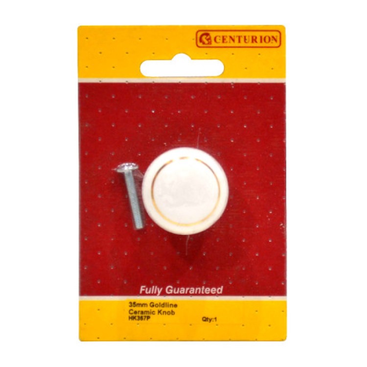 Centurion 35mm Goldline Ceramic Knob