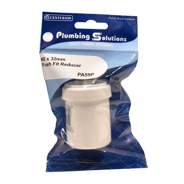 Centurion 40 x 32mm Push Fit Reducer