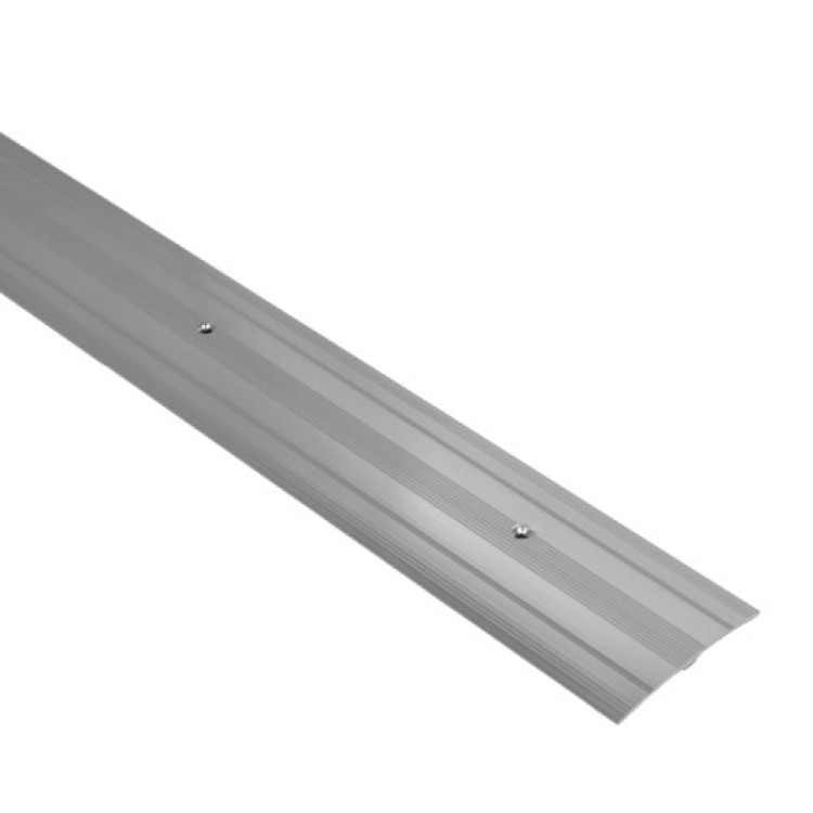 Centurion 55mm Width Silver Extra Wide Carpet & Lino Cover