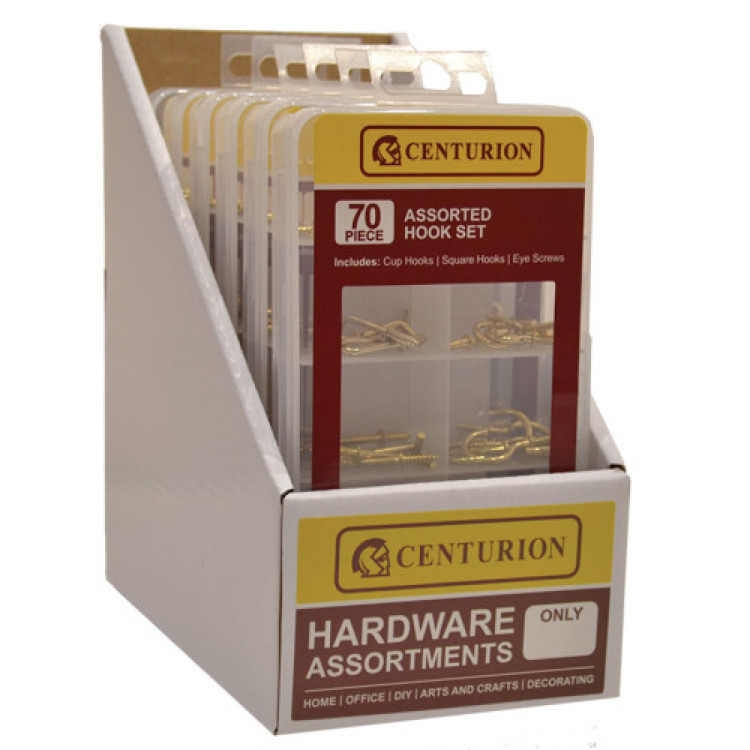 Centurion 70 Piece Assorted Hooks Set