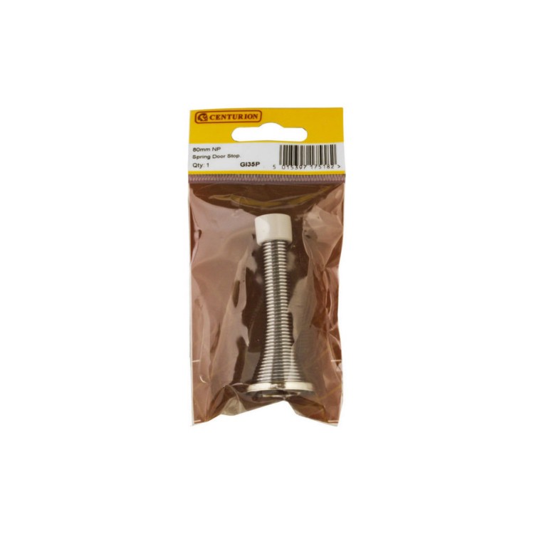 Centurion 80mm NP Spring Door Stop