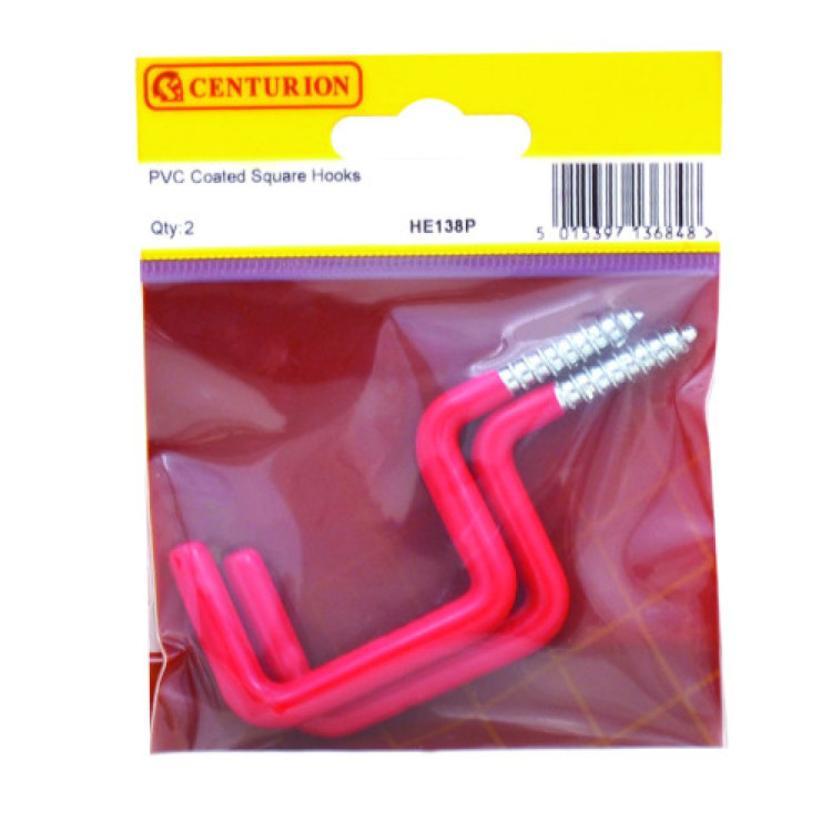 Centurion 86 x 35mm Square Hooks (Pack of 2)