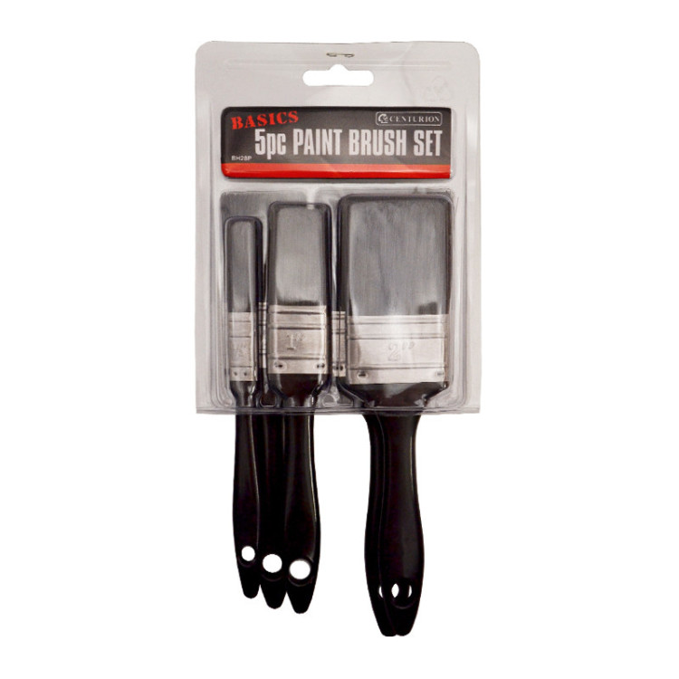 Centurion Basics Quality 5 Piece Paint Brush Set