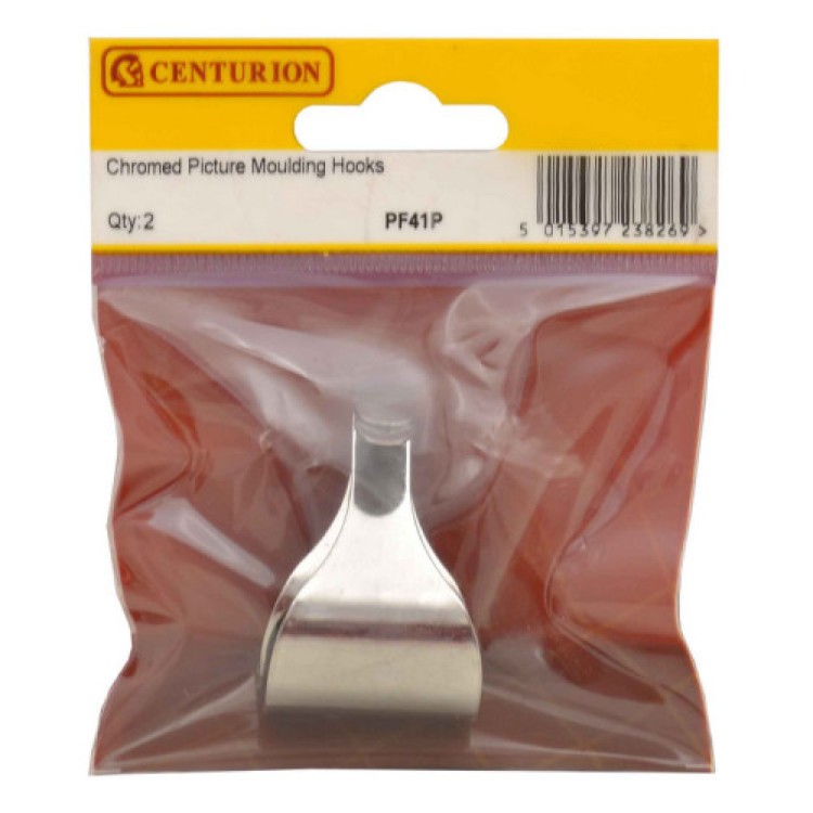Centurion CP Picture Moulding Hooks (Pack of 2)