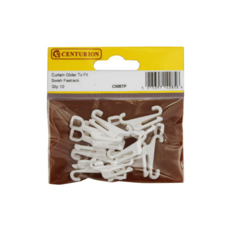 Centurion Curtain Glider To Fit Swish Fastrack (Pack of 10)