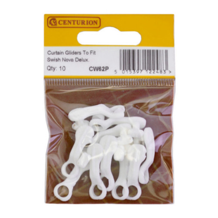 Centurion Curtain Gliders To Fit Swish Nova Delux (Pack of 10)