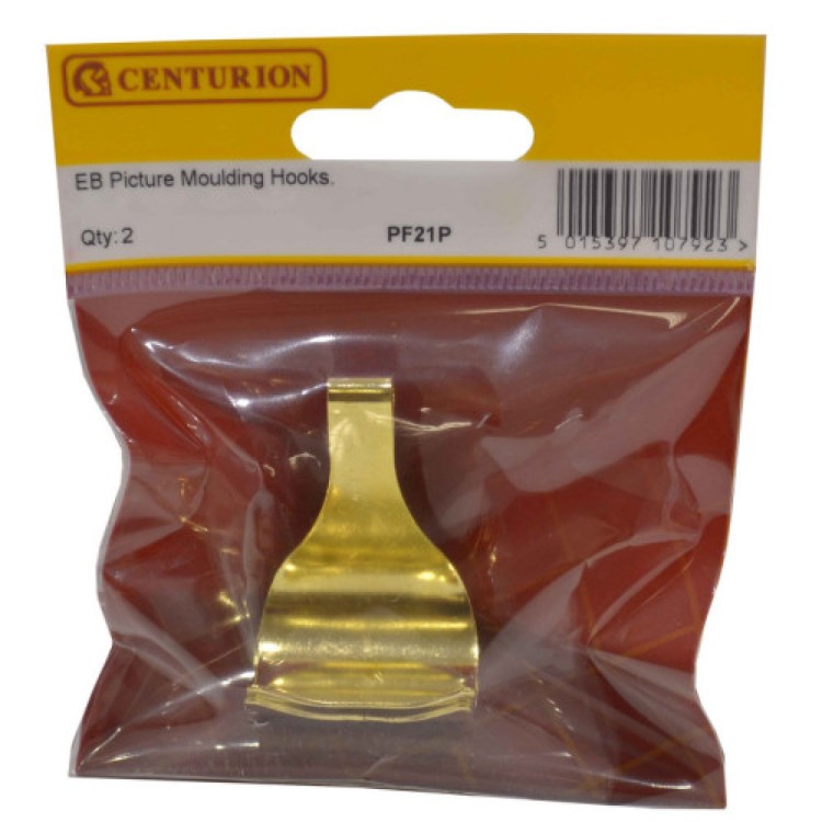 Centurion EB Picture Moulding Hooks (Pack of 2)