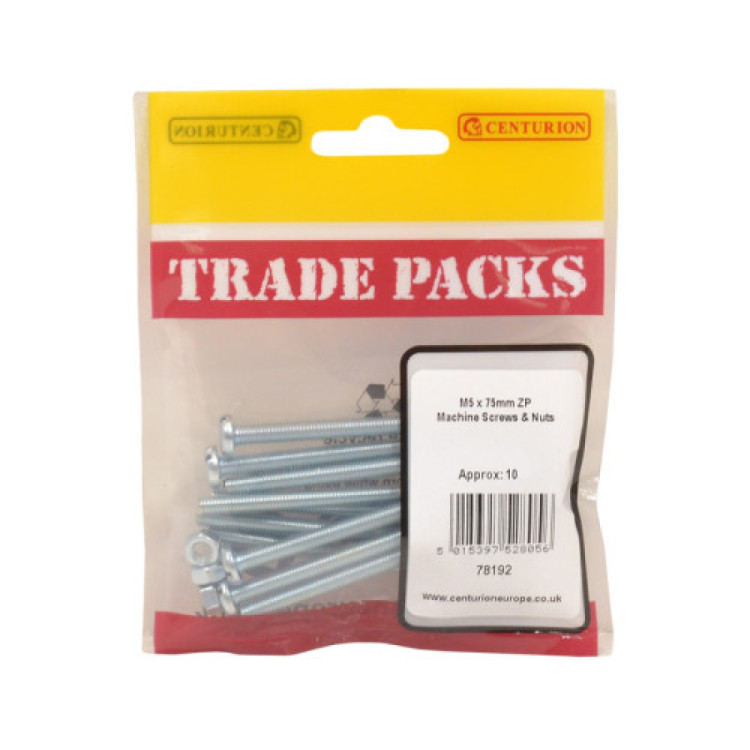Centurion Machine Screws & Nuts