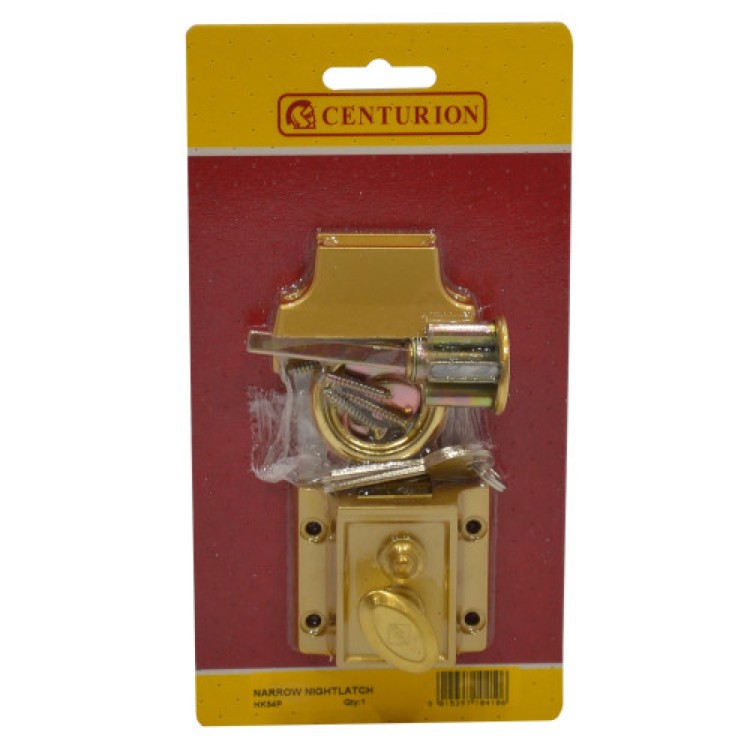 Centurion Narrow Nightlatch 60mm