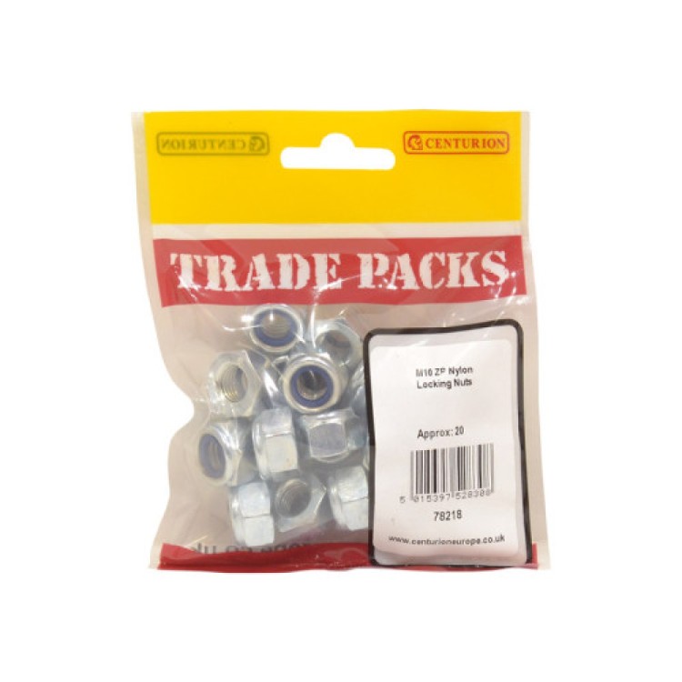 Centurion Nylon Locking Nuts