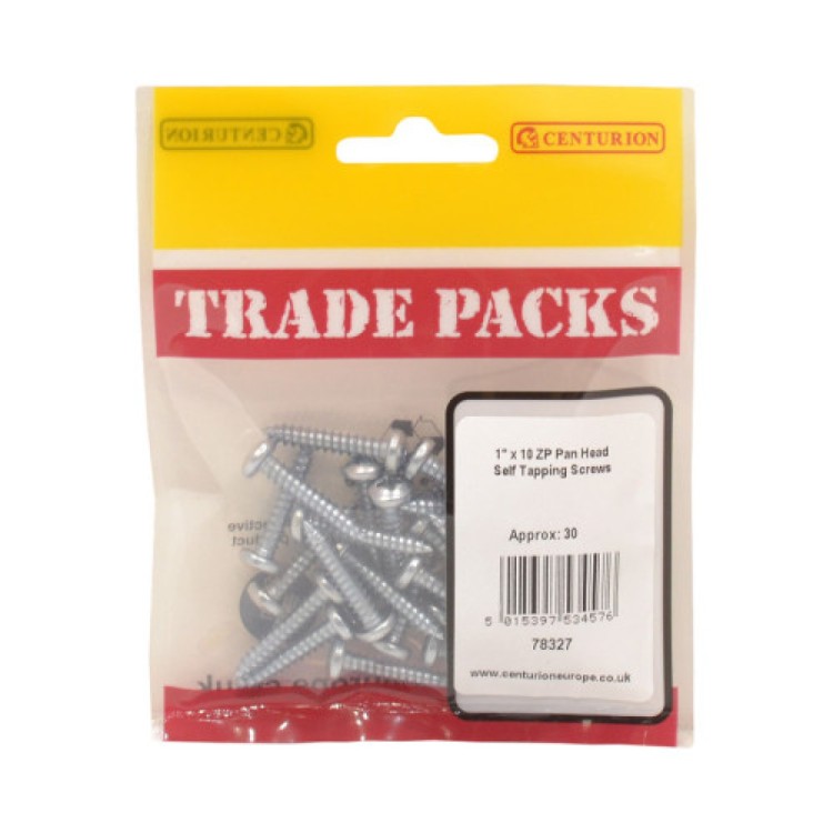 Centurion Pan Head Self Tapping Screws - ZP
