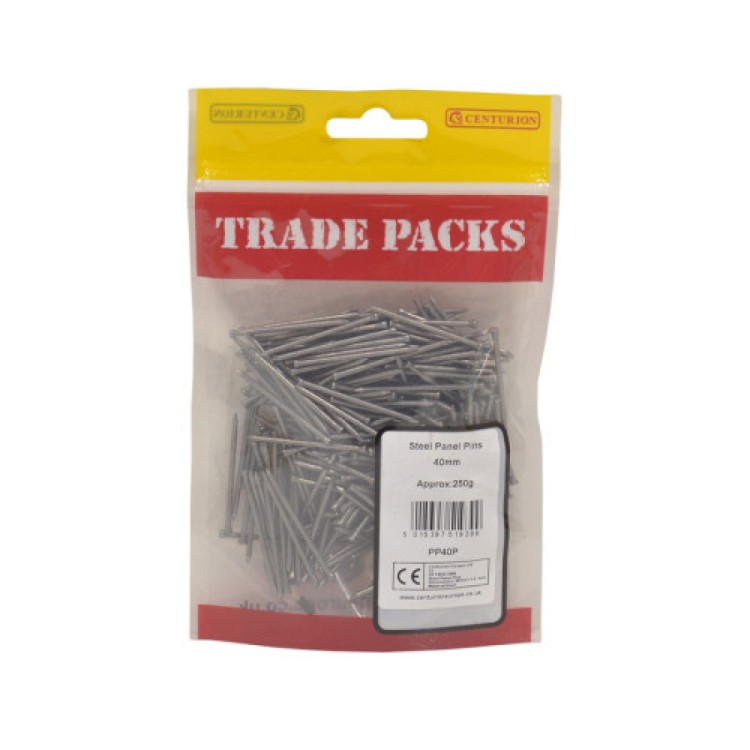 Centurion Panel Pins - Steel (250g)