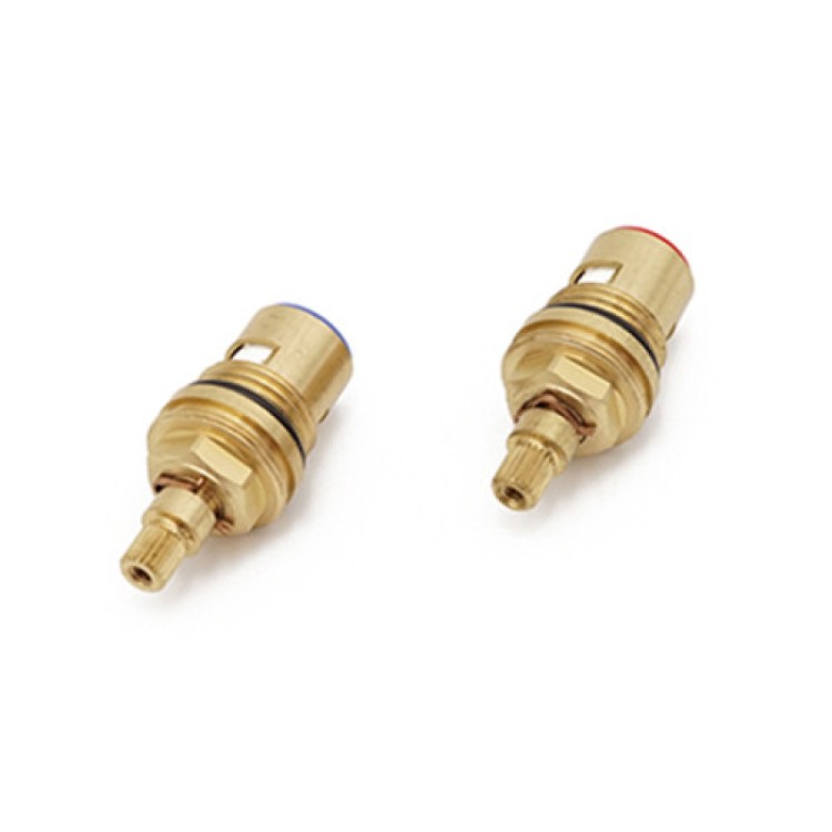 Centurion Replacement Ceramic Cartridge Short 3/8-1/2 Hot & Cold (1 Pair)