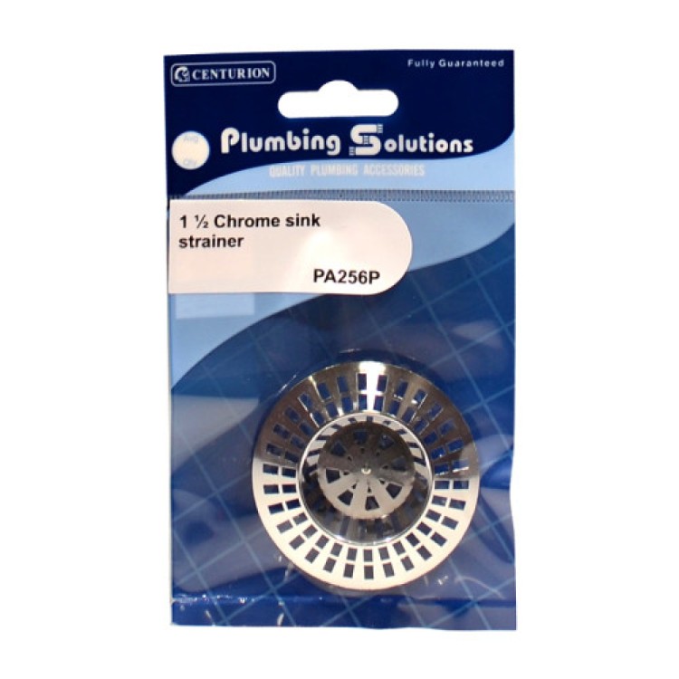Centurion Sink Strainer - Chrome - 1 1/2