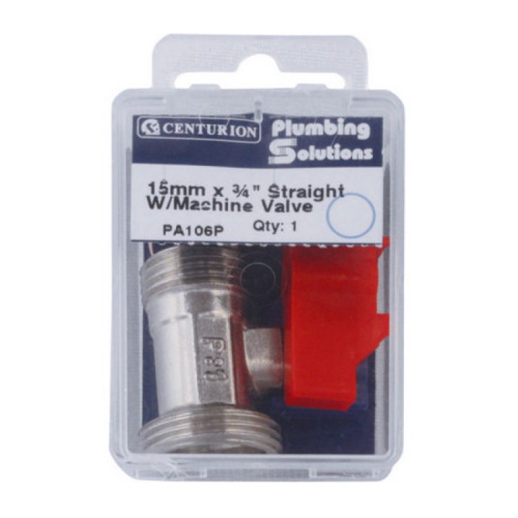 Centurion Straight 15mm x 3/4