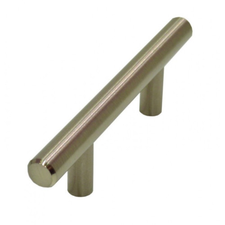 Centurion T Bar Brushed Nickel 64mm
