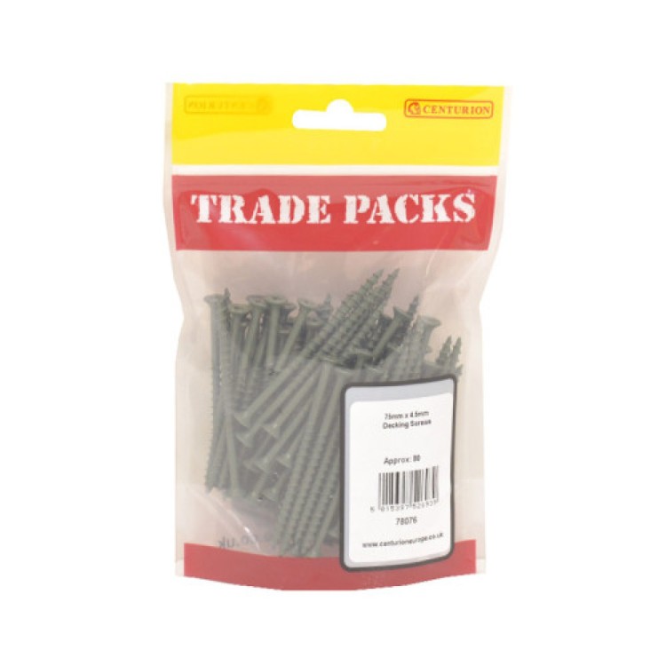 Centurion Timber Decking Screws - Green