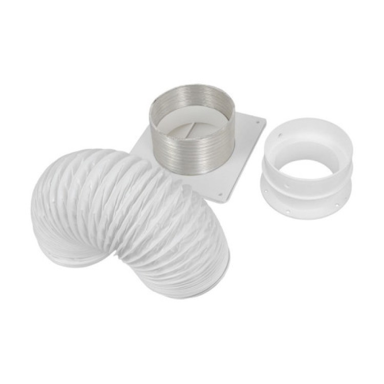 Centurion Universal Tumble Dryer Kit - WHITE - 1.5m Hose