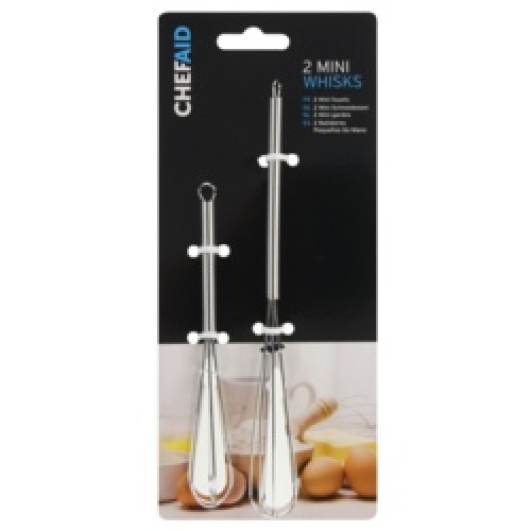 Chef Aid Mini Whisks (Set of 2)