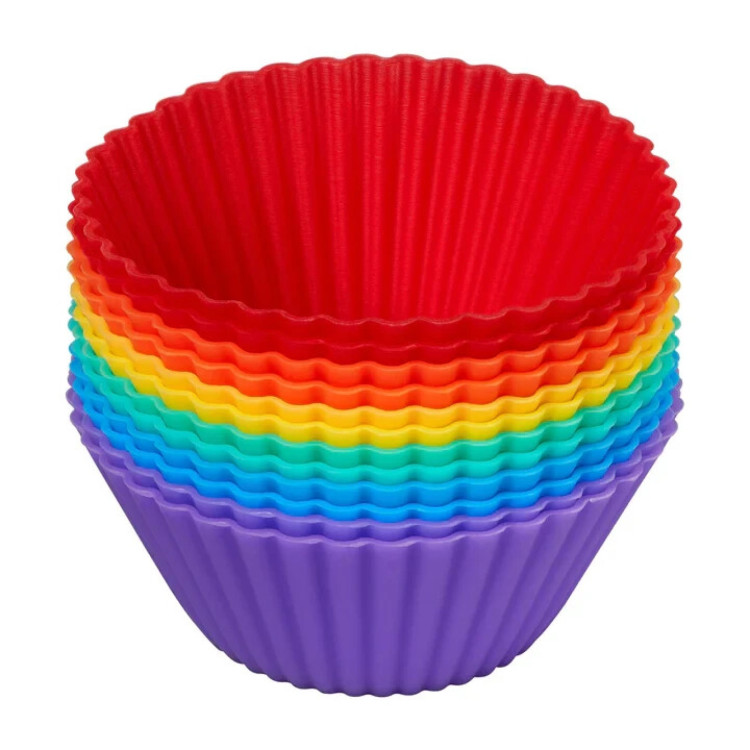 Chef Aid Silicone Bun Cases Pack 12