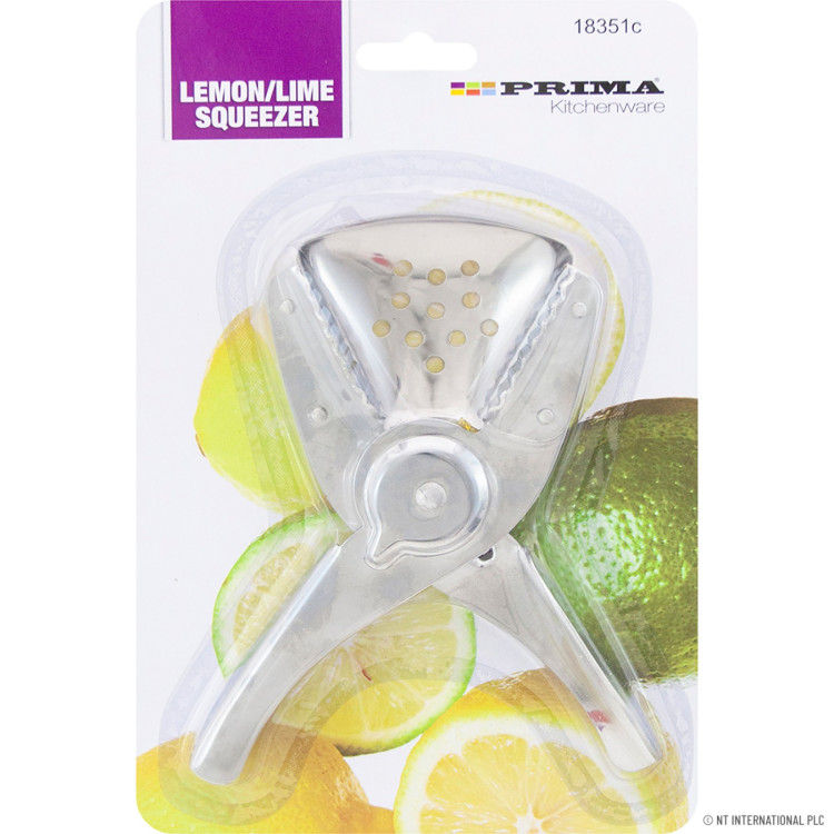   Prima S/S Scissor Tong Lemon Lime Squeezer