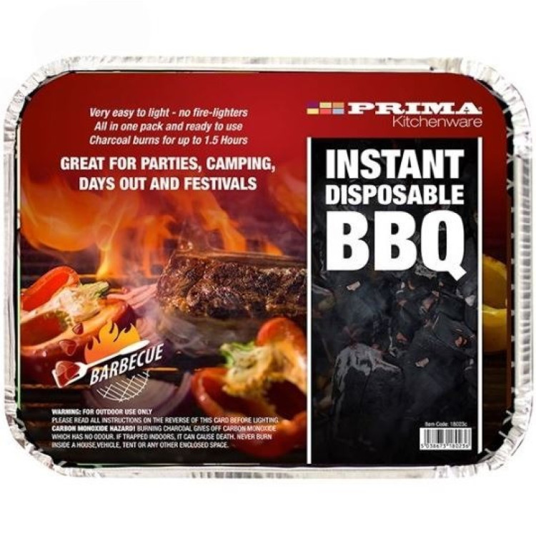 Prima Instant Grill Disposable BBQ