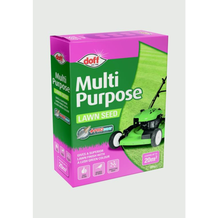 Doff Multi Purpose Lawn Seed With Procoat 500g (12/Pack)
