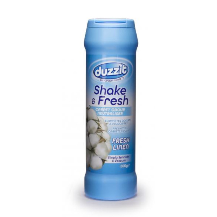 Duzzit Shake & Fresh - Carpet Odour Neut-Fresh Linen-500G