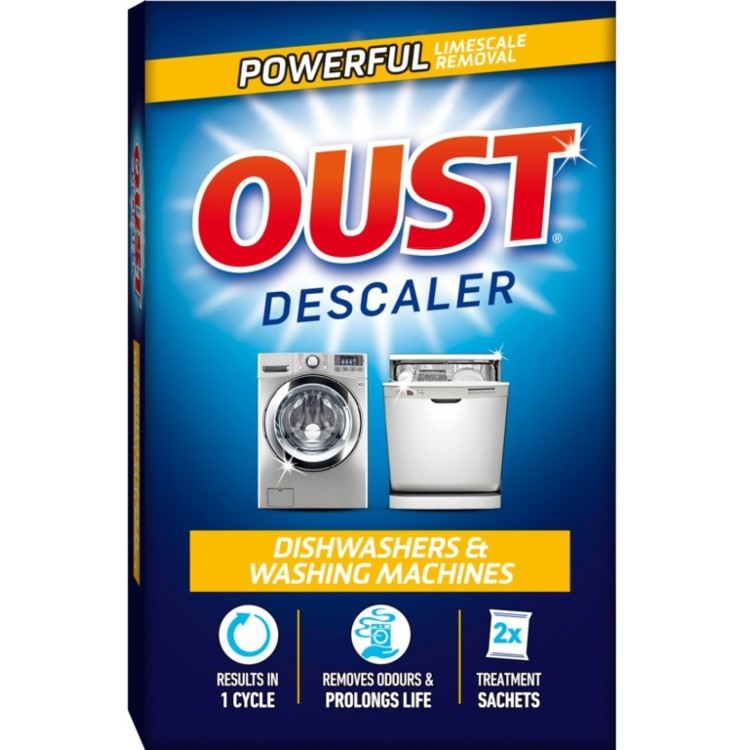 Dylon - Oust D/Wash&W/Mach Clean/Descal 2Pk