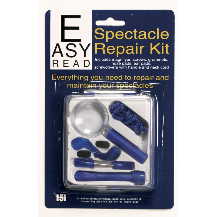 Easy Read Spectacle Repair Kit