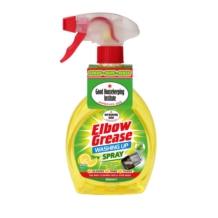 Elbow Grease Elbow Grease Lemon Washing Up Liquid Spray 500ml