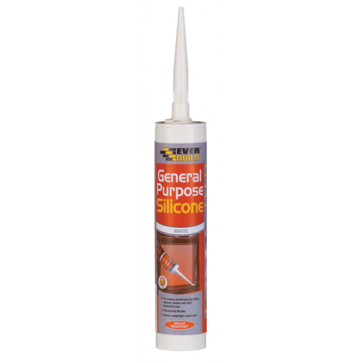 Everbuild General Purpose Silicone C3 | Black 280ml