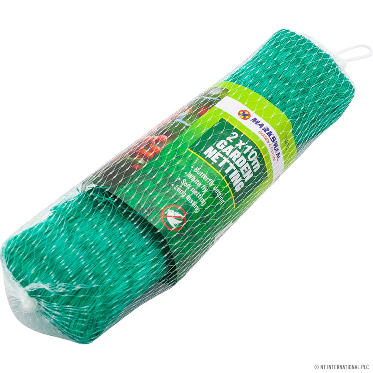 Garden Netting - Green 2m x 10m 