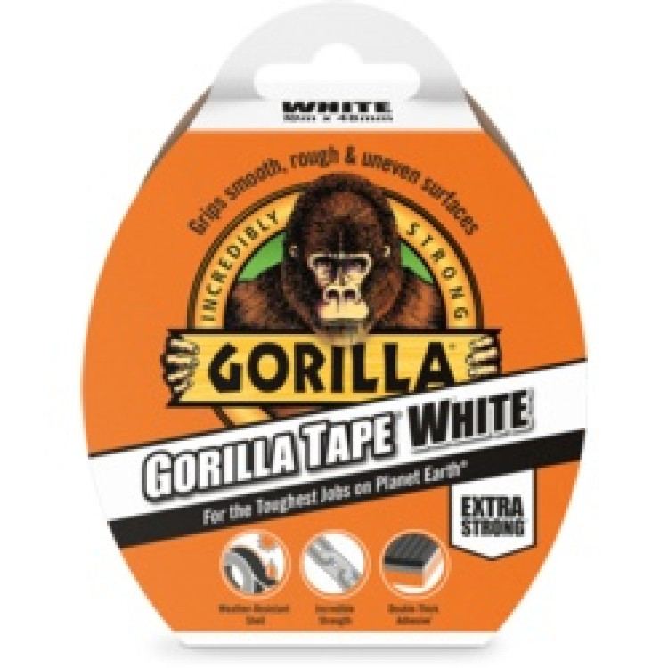 Gorilla Tape White 48mm x 10m