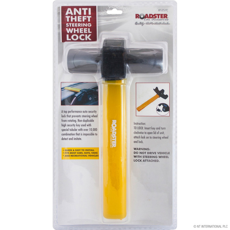 Heavy Duty Anti Theft Steering Wheel Lock
