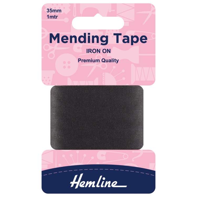 Hemline Iron-On Mending Tape-100cm x 38mm