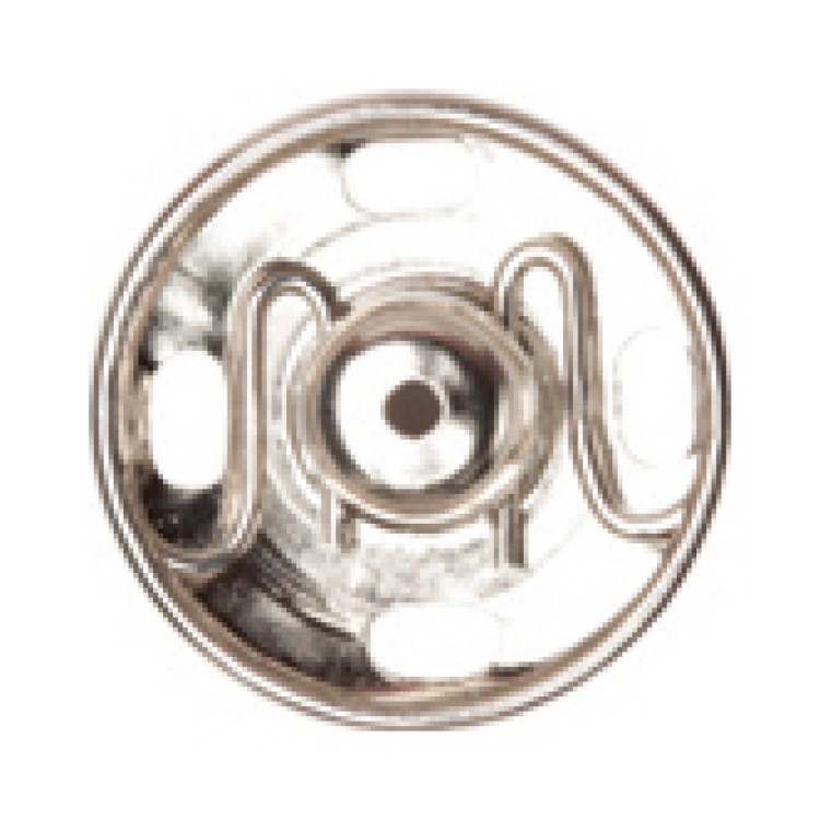 Hemline Snap Fasteners: Sew-on: Nickel