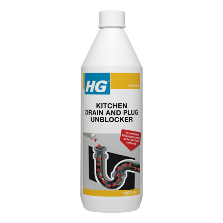 HG kitchen drain and plug unblocker 1L
