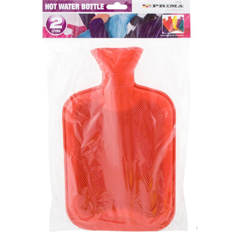 Hot Water Bottle Assorted Colour 2L