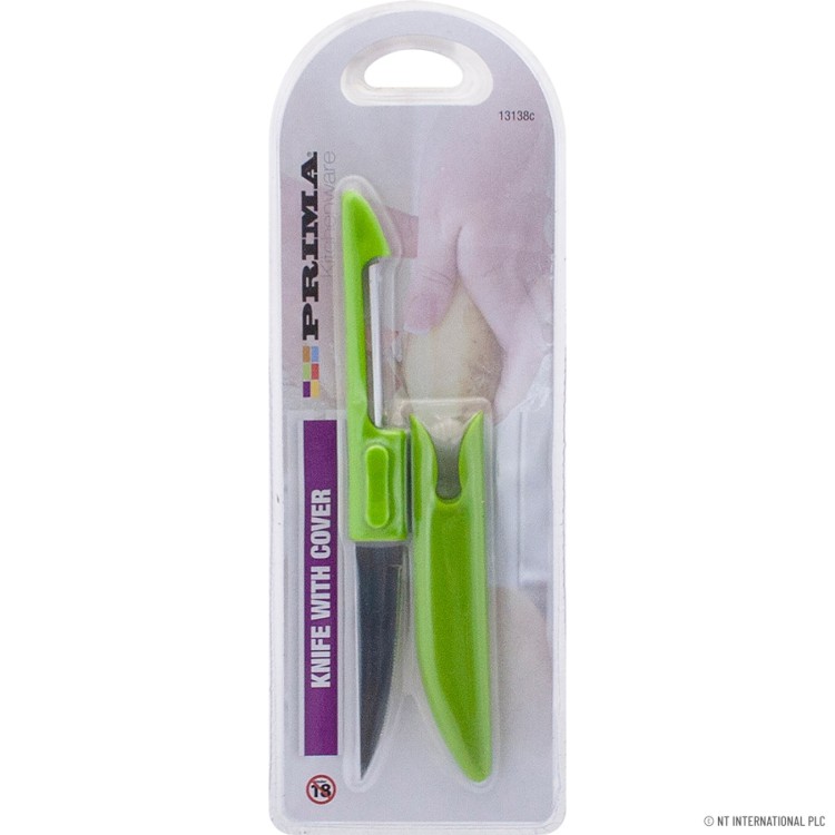 Prima  2 in1 Knife and Peeler with Cover