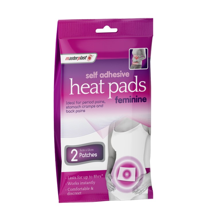 Masterplast Self Adhesive Instant Feminine Heat Pads