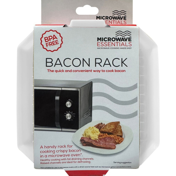 Microwave Essentials Bacon Rack /Crisper 