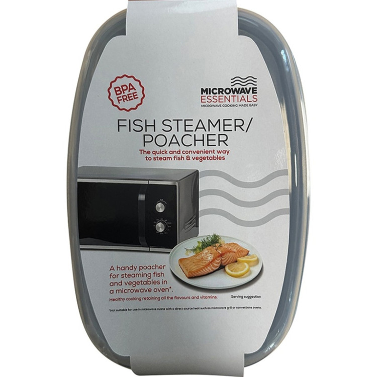 Microwave Essentials Fish Steamer/Poacher 